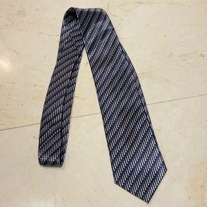 TK Navy and silver tie